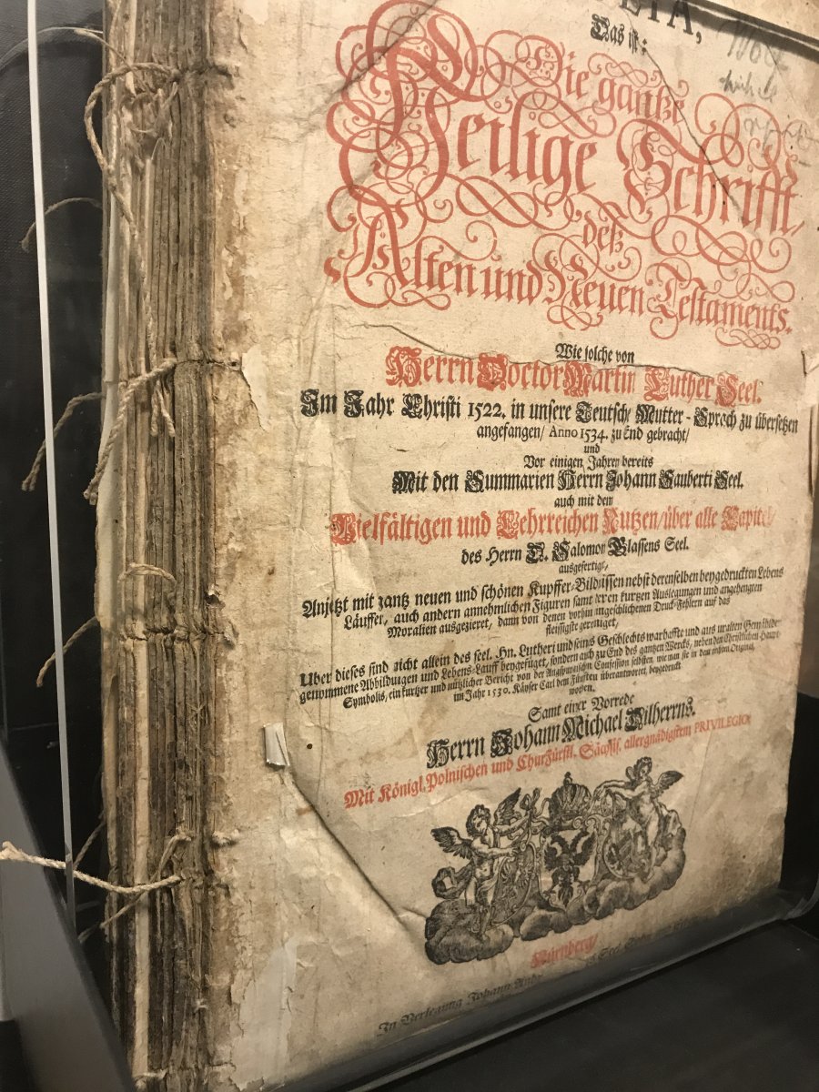 Bible De Luther Reedition Fin XVI Eme/début XVII Eme