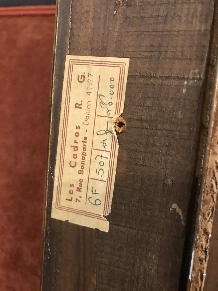 Peinture De Paysage/ Août 1957-photo-2