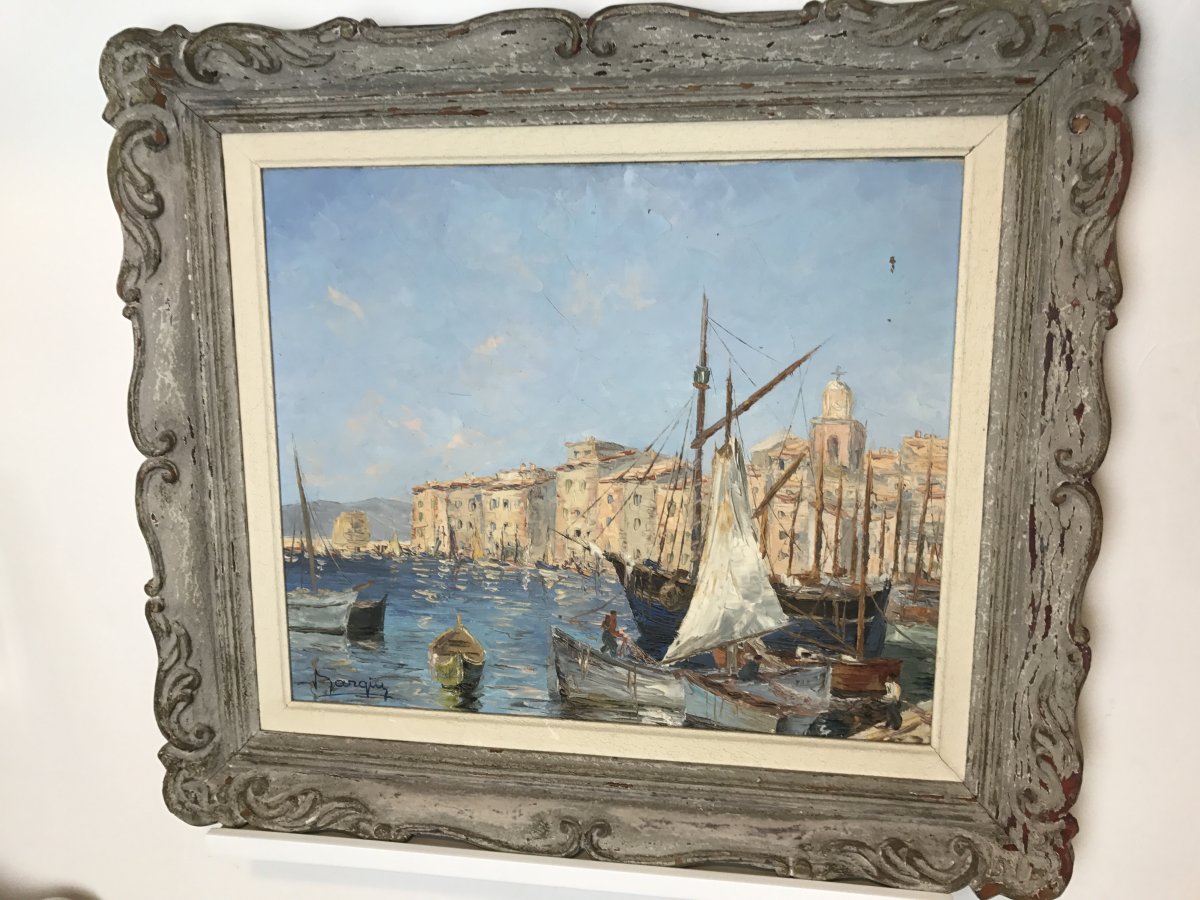 Tableau de Saint-Tropez par Bargin-photo-4