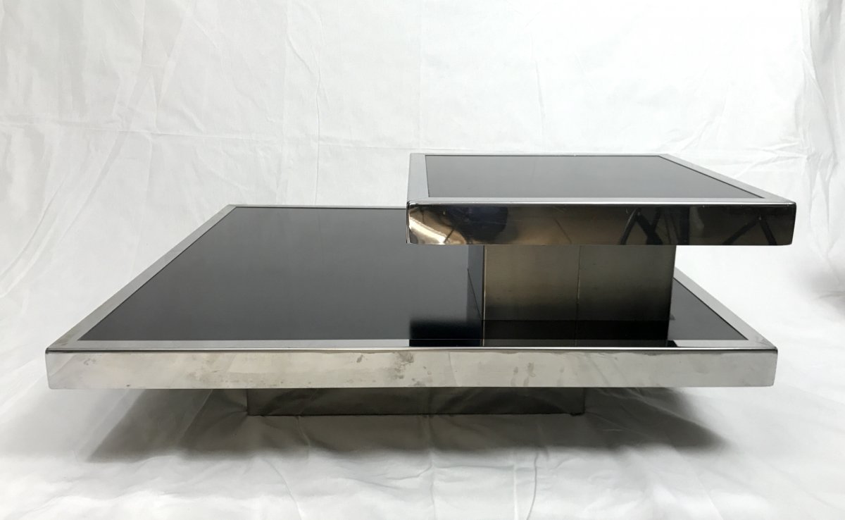 70s Coffee Table In The Taste Of Willy Rizzo