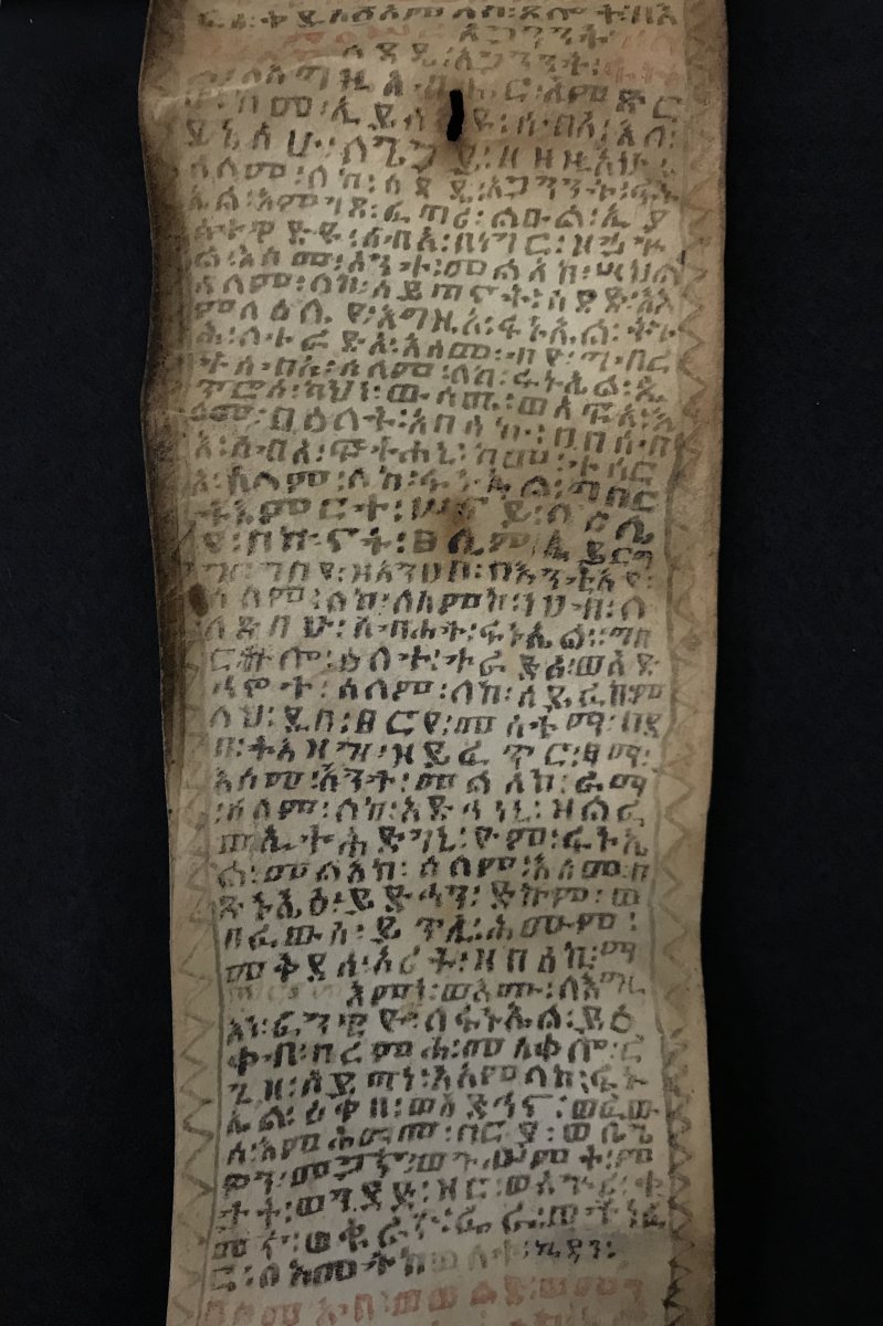 Parchment Manuscript Magic Scroll Ethiopia-photo-3