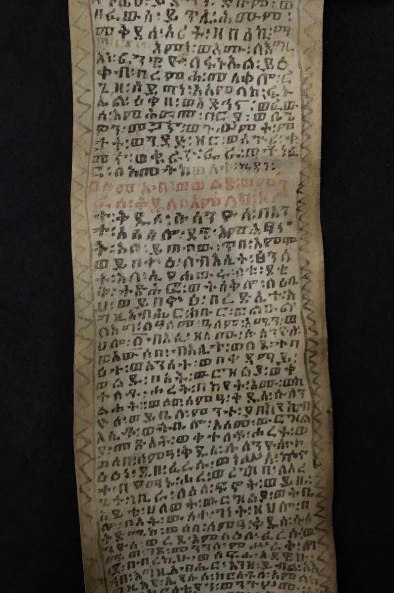 Parchment Manuscript Magic Scroll Ethiopia-photo-4