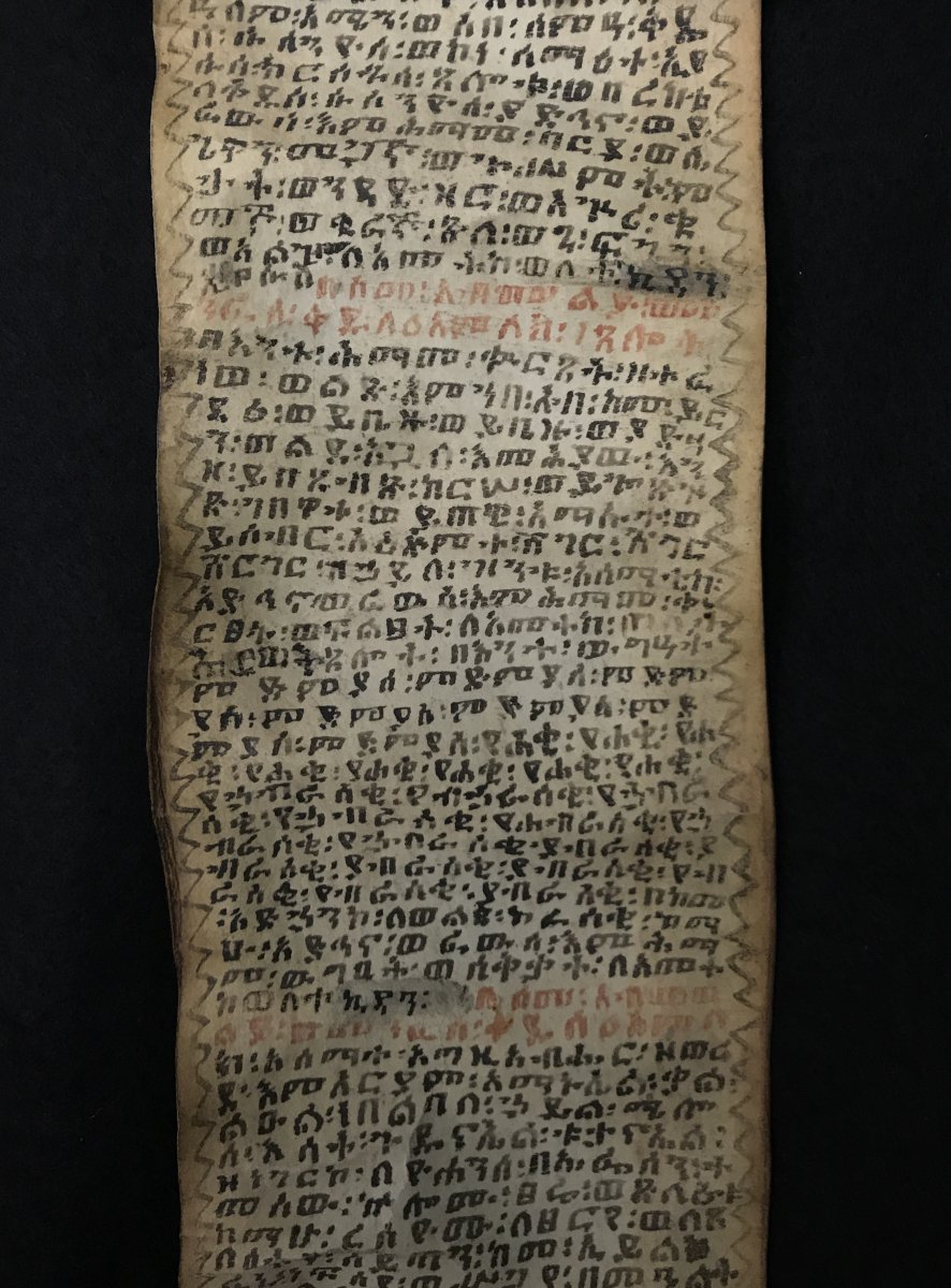 Parchment Manuscript Magic Scroll Ethiopia-photo-4