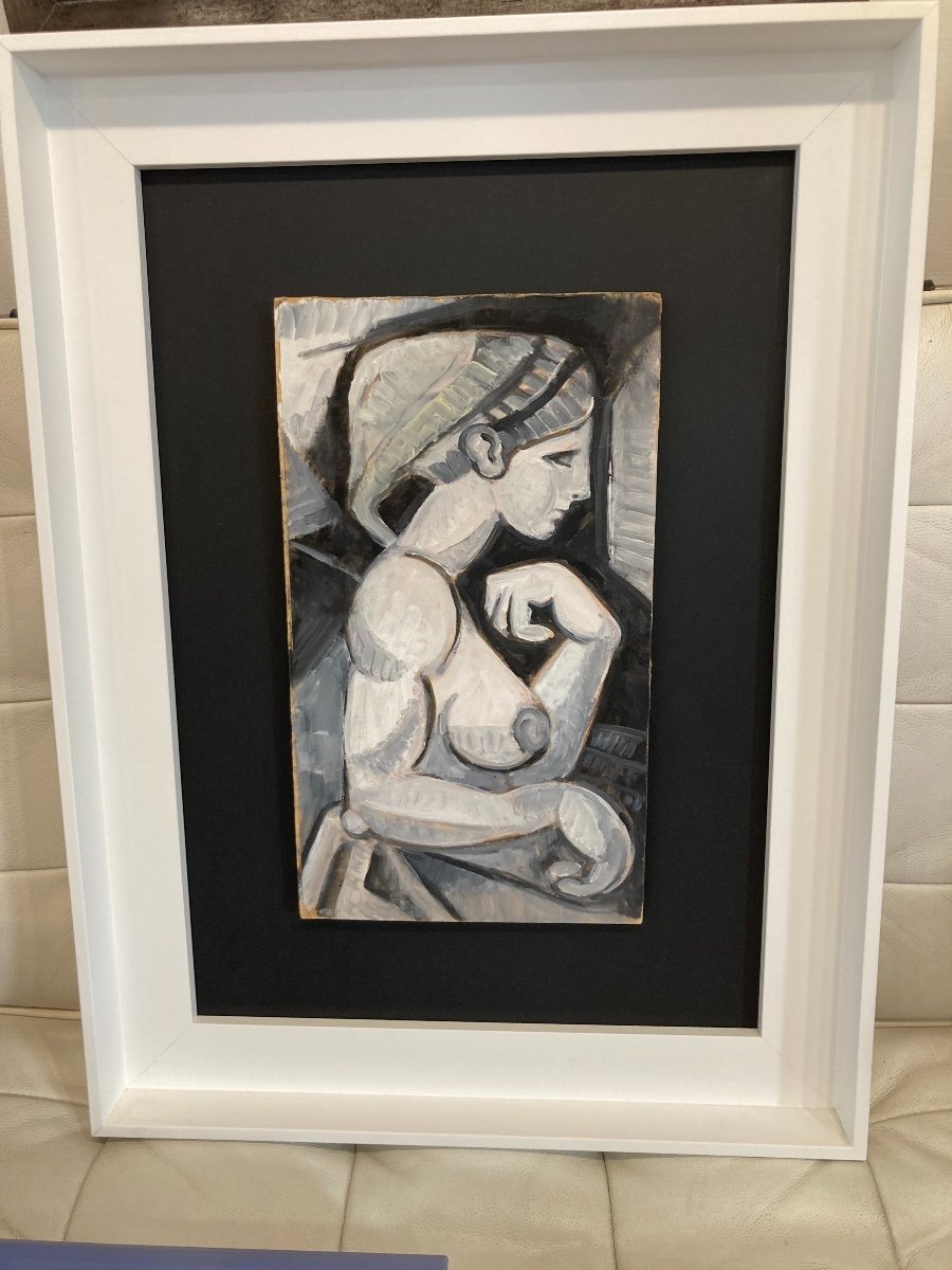 Painting Southern Woman Black And White-photo-2