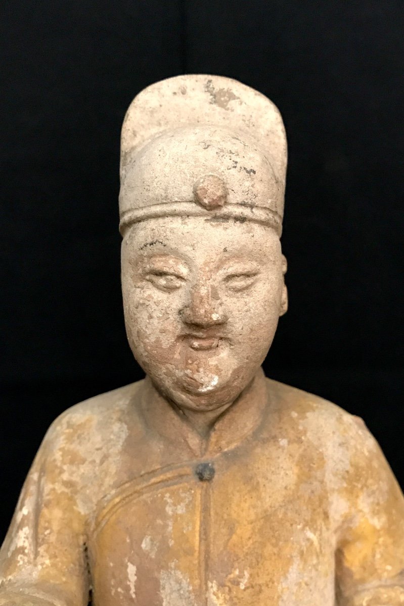 Horse Rider In Terracotta China Ming Period-photo-3