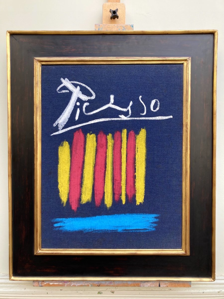 Les Bleus De Barcelone  1963 Picasso-photo-2