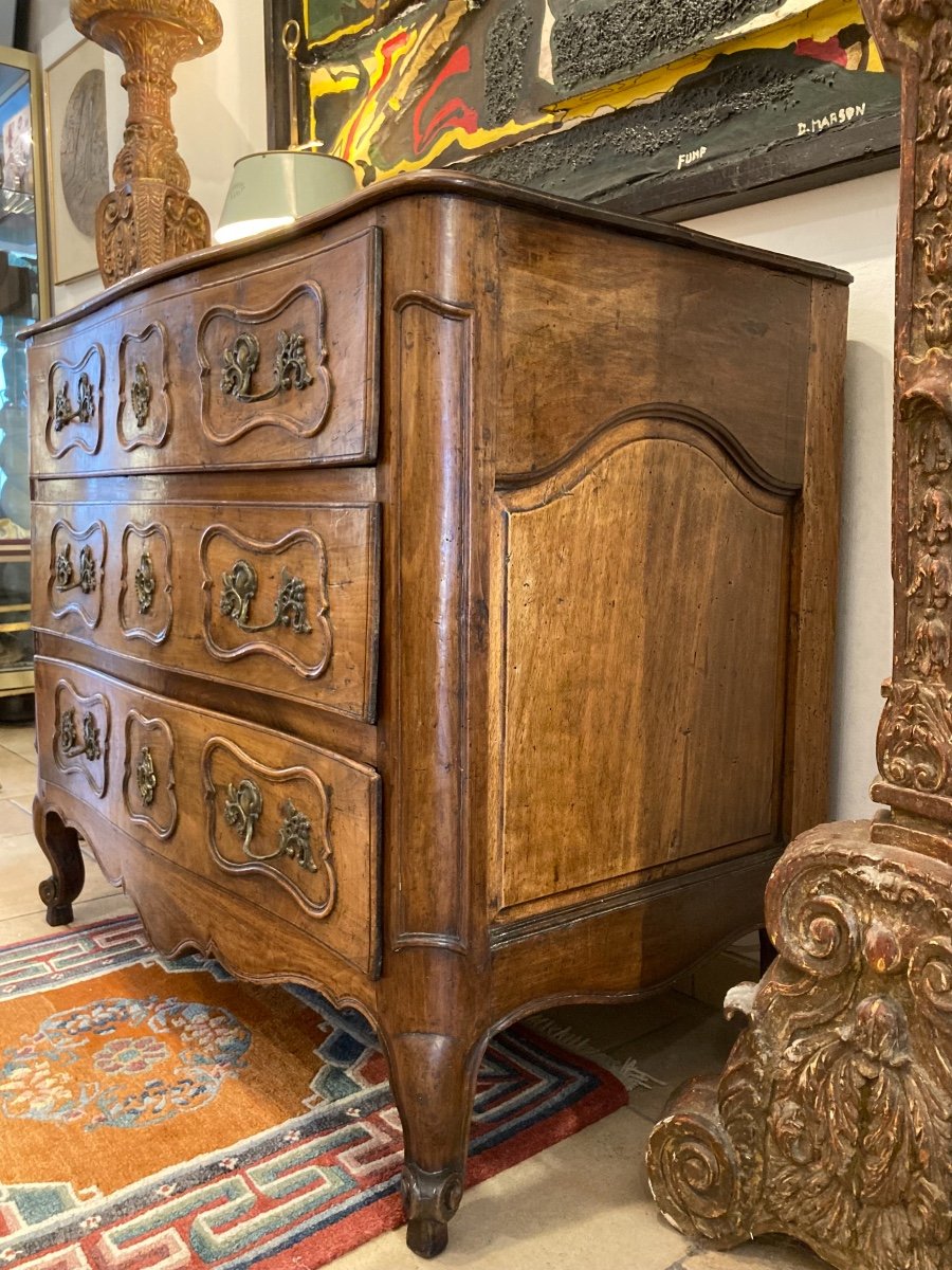 Commode époque XVIII Eme En Noyer -photo-2
