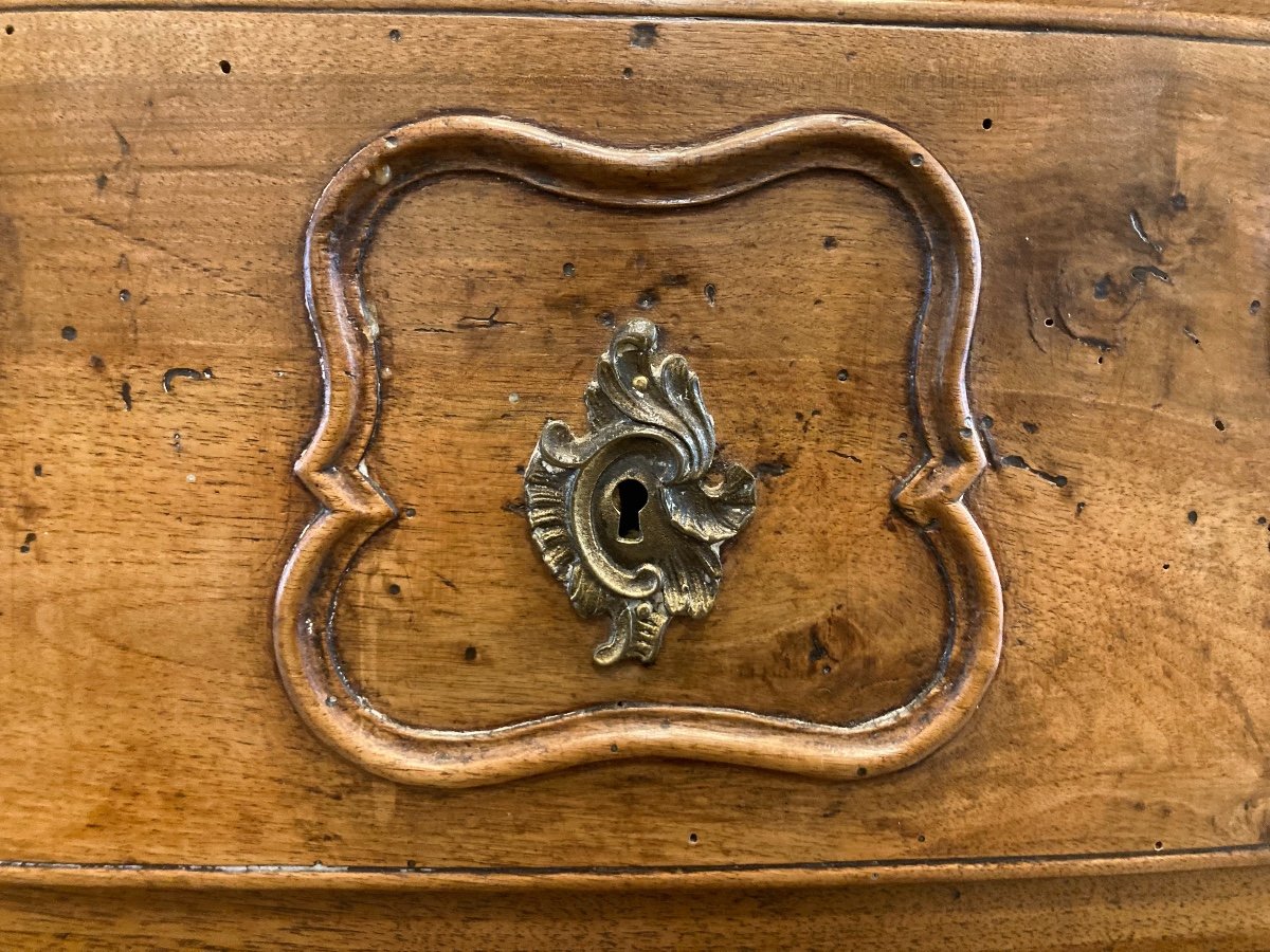Commode époque XVIII Eme En Noyer -photo-4