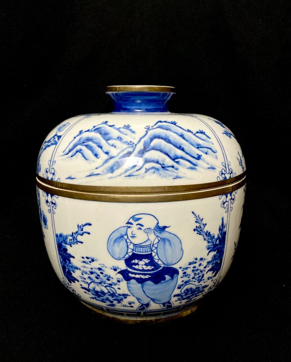 Chinese Covered Pot Or Bowl-photo-2