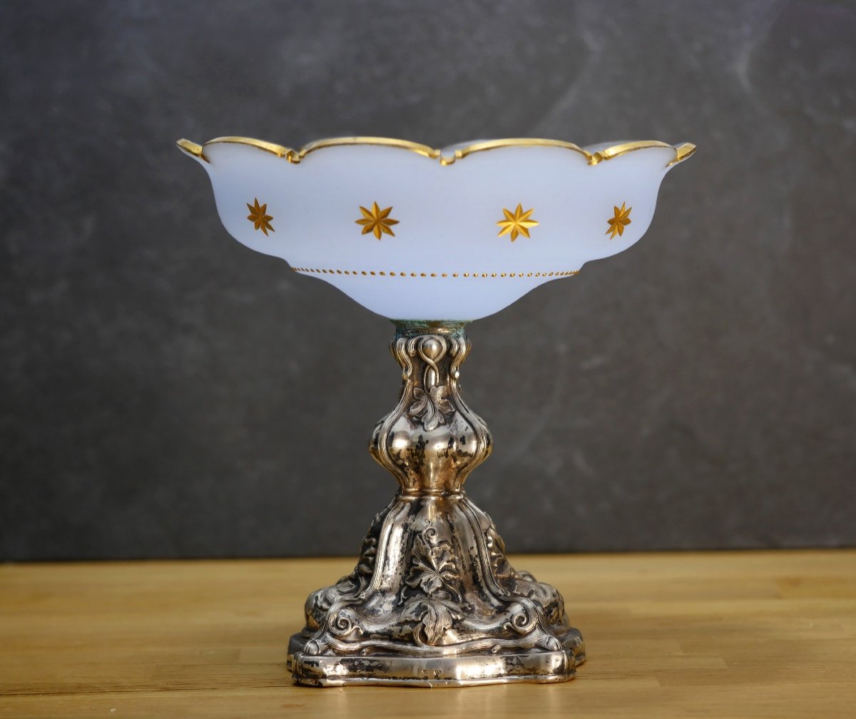Coupe  à Fruits En Argent 