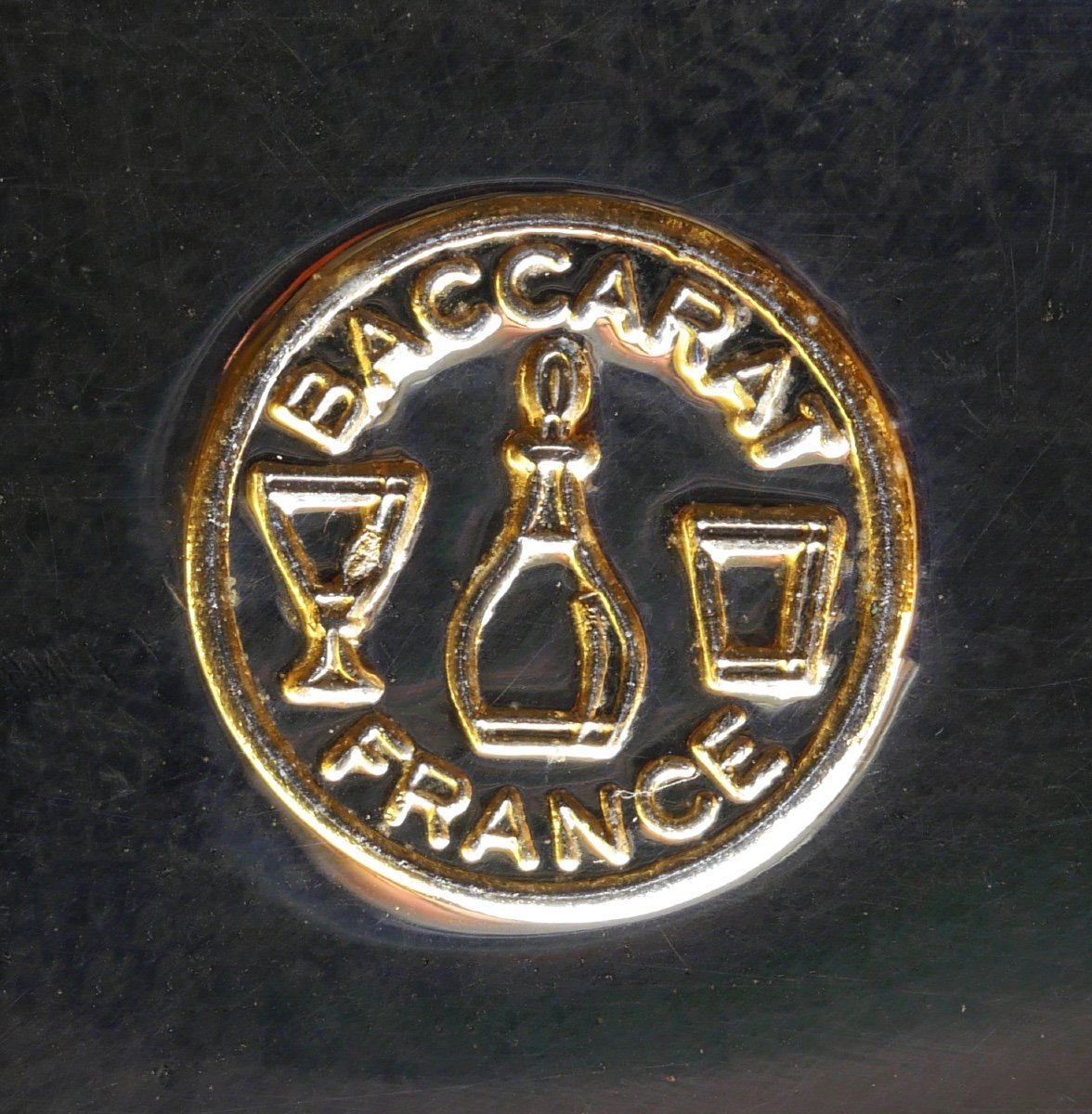 Elegant Seau à Champagne Baccarat -photo-4