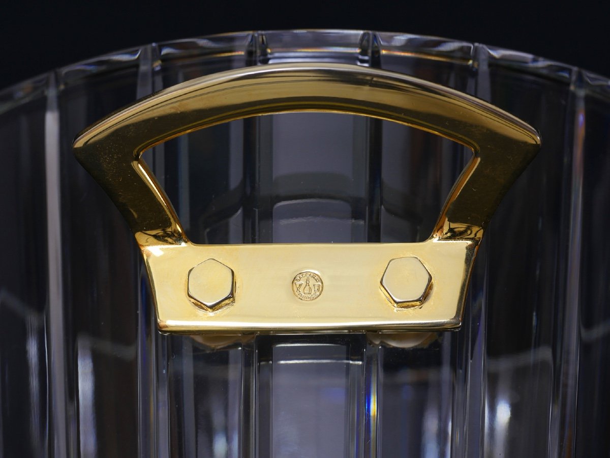 Elegant Seau à Champagne Baccarat -photo-2