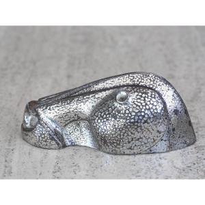 Sculpture tête de cheval de Frédéric BARNLEY / Christofle 
