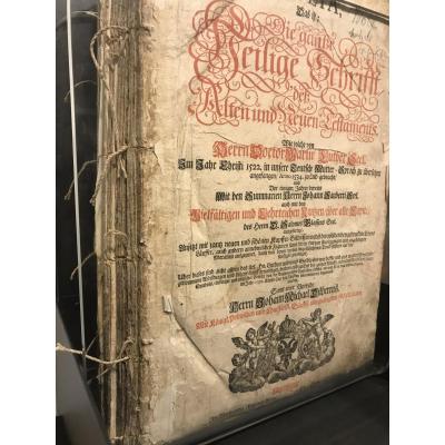 Luther Bible Reedition End XVI Eme Early XVII Eme