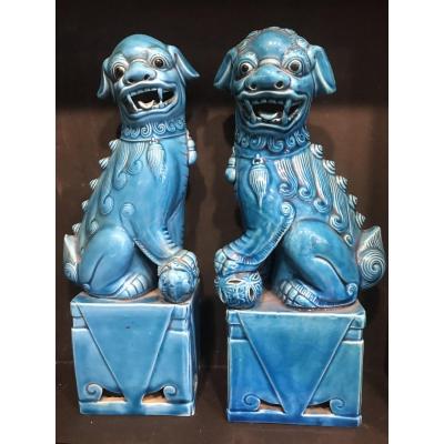 Pair Of Fô Dog