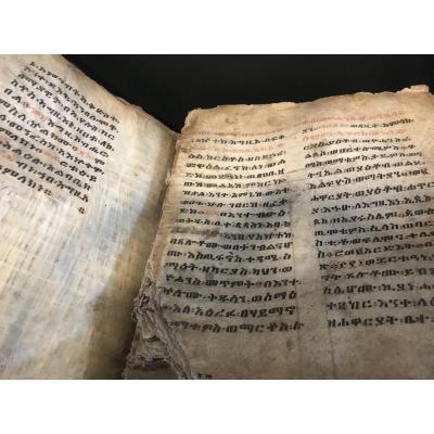 Ethiopian Handwritten Bible XIX Eme