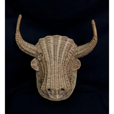 Rattan Minotaur / Bull Head Years 50/60