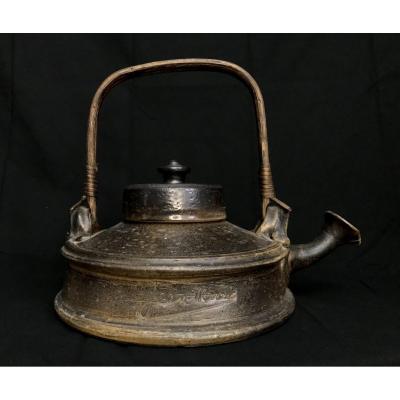 Important Terracotta Teapot Sculpture By Jean Marais (1913-1998)