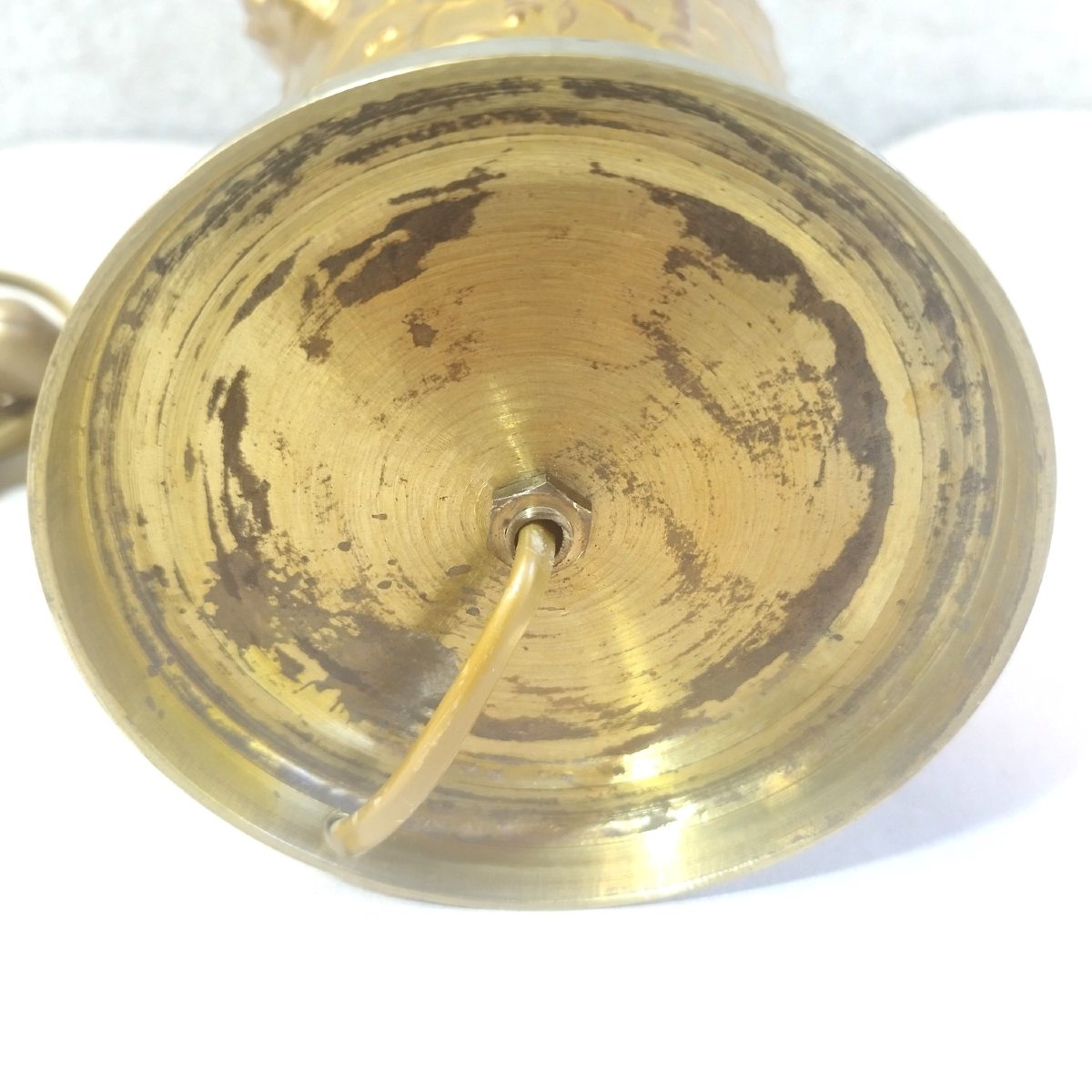 Lampe en porcelaine et bronze, autour de 1900-photo-8