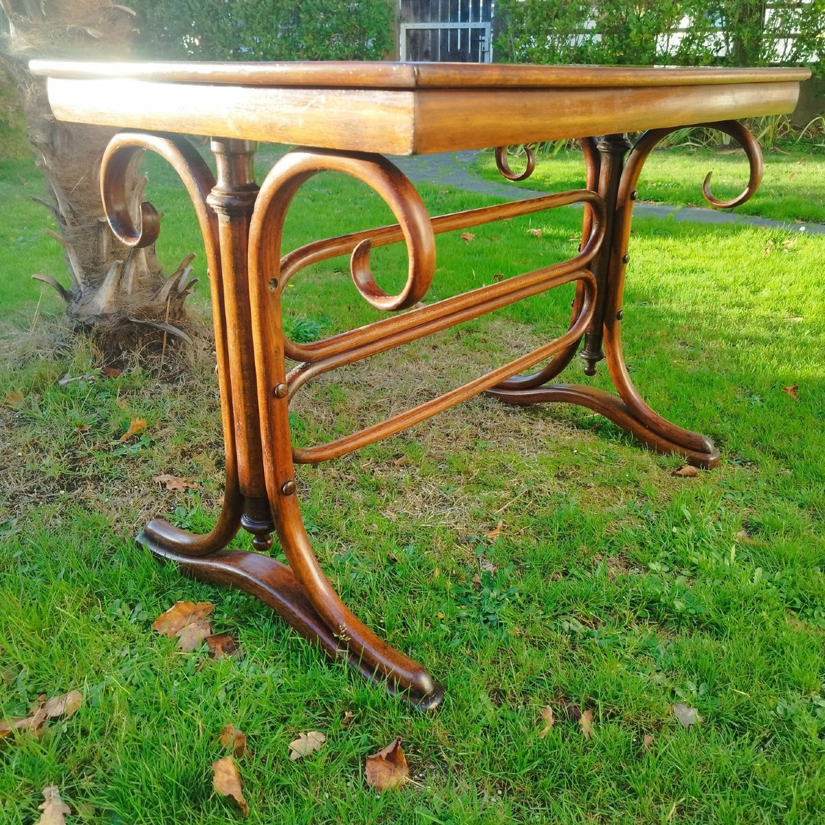 Austrian Table By Thonet, 1904-photo-4