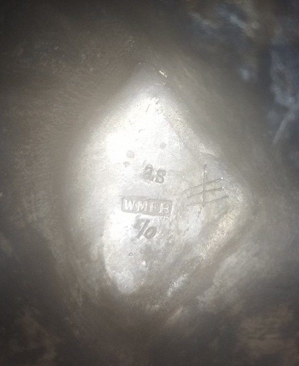 Coupe à fruits en métal argenté WMF Art-Nouveau-photo-5