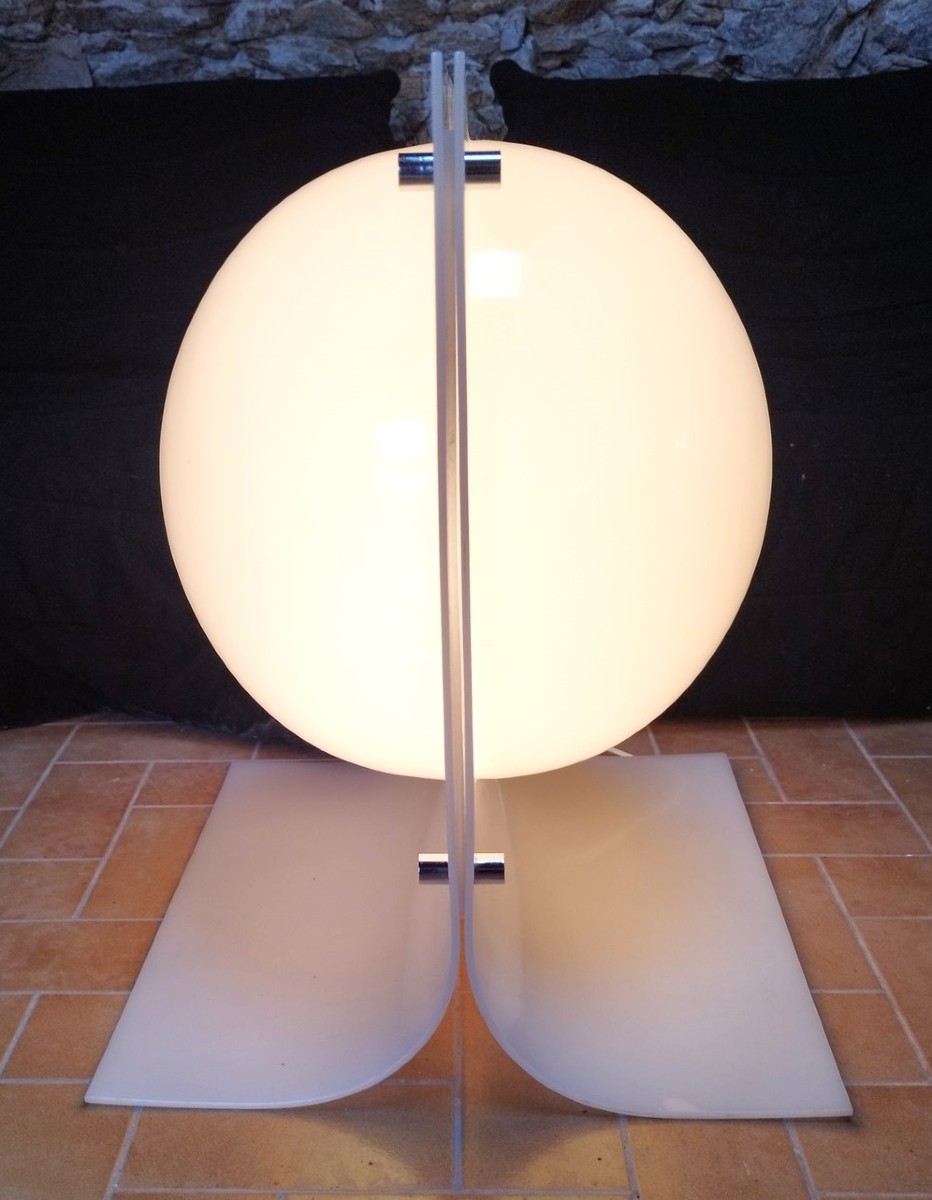 Rare lampe de sol de Neal Small, USA 1966