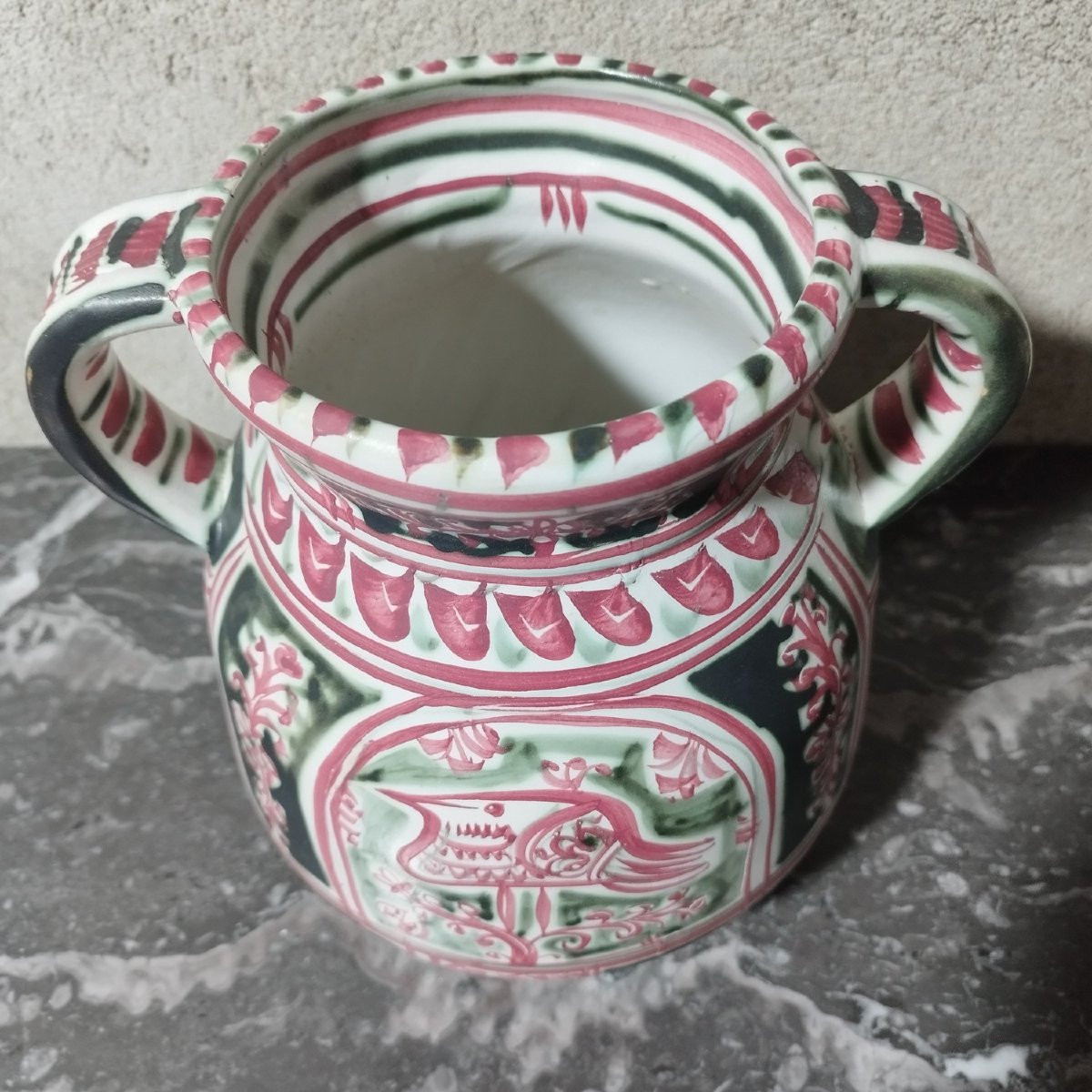 Ensemble Keraluc 1 vase et 20 bougeoirs par Paul Yvain-photo-2