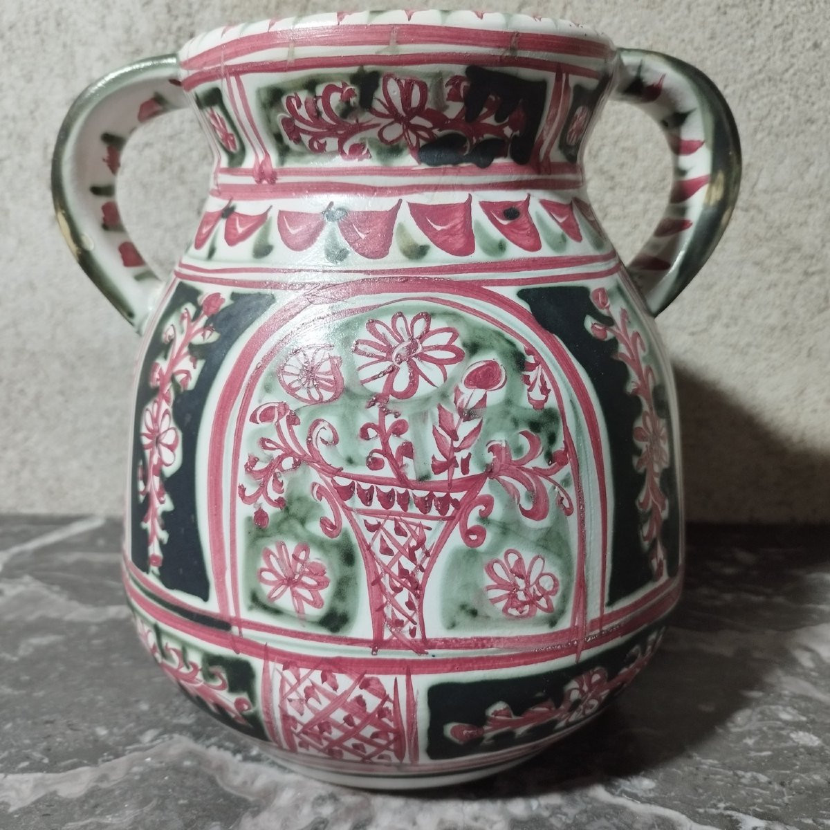 Ensemble Keraluc 1 vase et 20 bougeoirs par Paul Yvain-photo-4