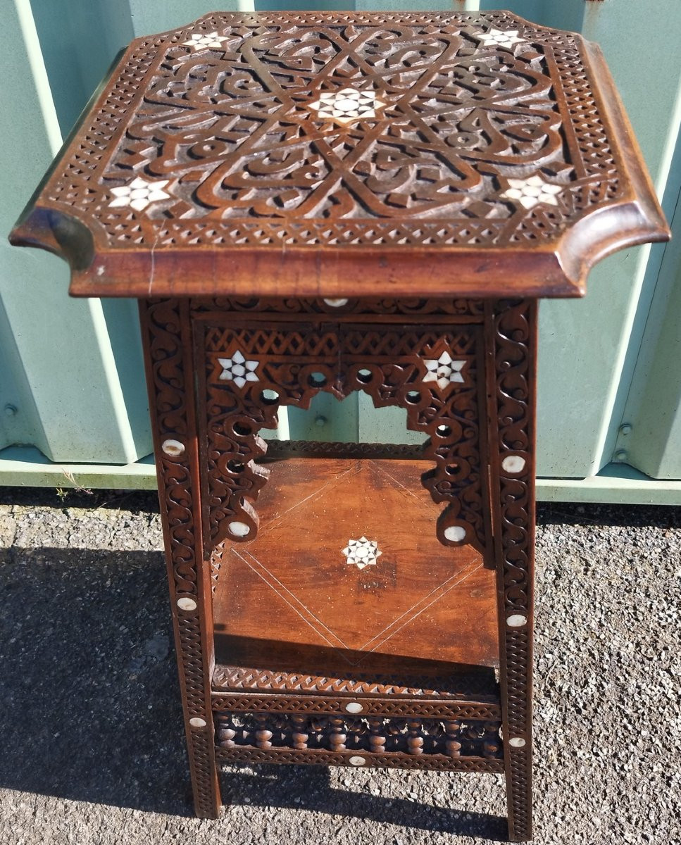 Small Syrian Saddle, Late 19th Century-photo-2