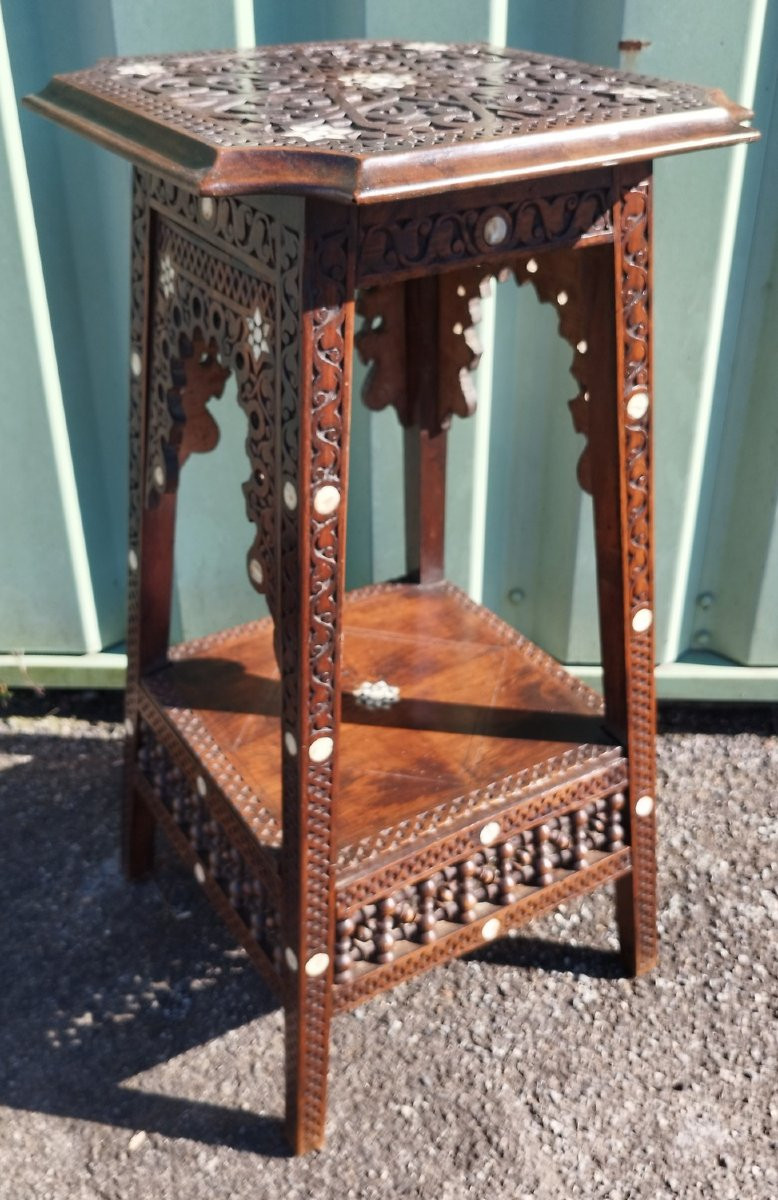 Small Syrian Saddle, Late 19th Century-photo-1