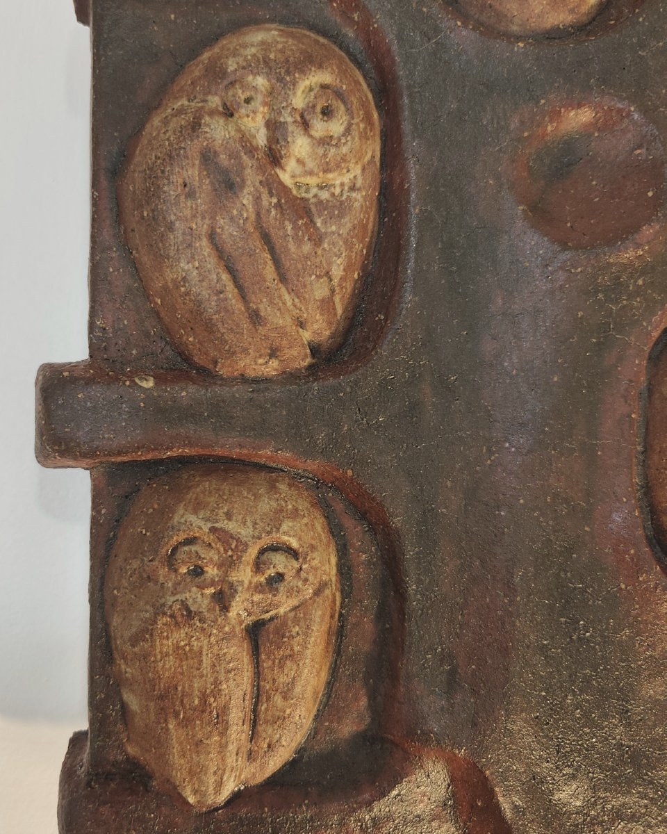 Stoneware Wall Plaque By Gerhard Liebenthron, 1978-photo-4