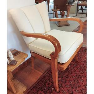 Paire de fauteuils bridge de style art-déco