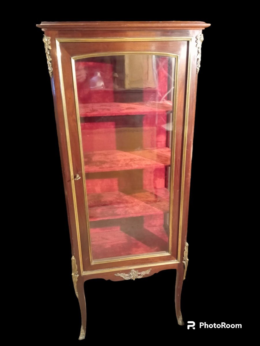 Vitrine Style Louis XV-photo-3
