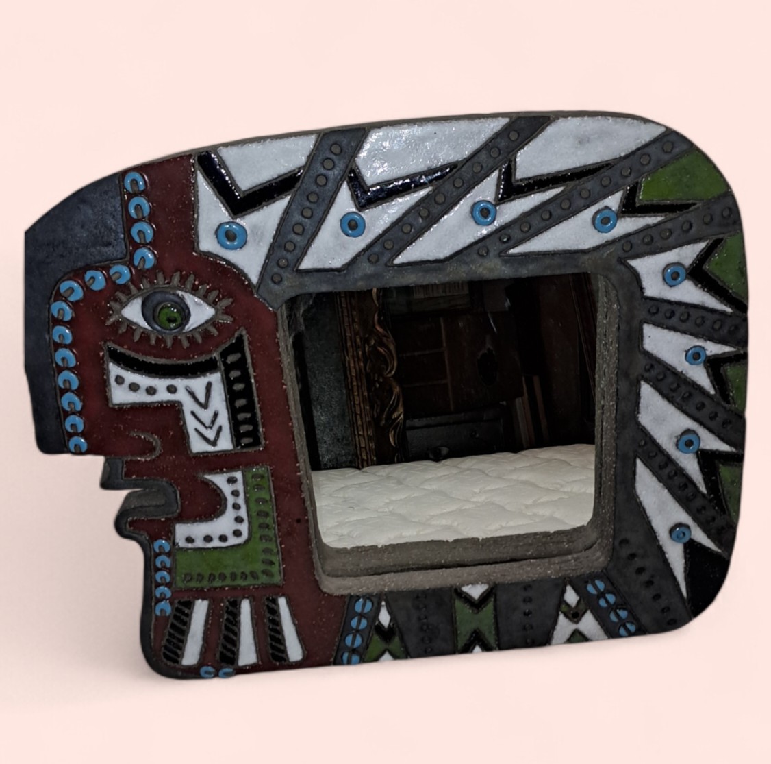 Nathalie Soufflet Ceramic Mirror