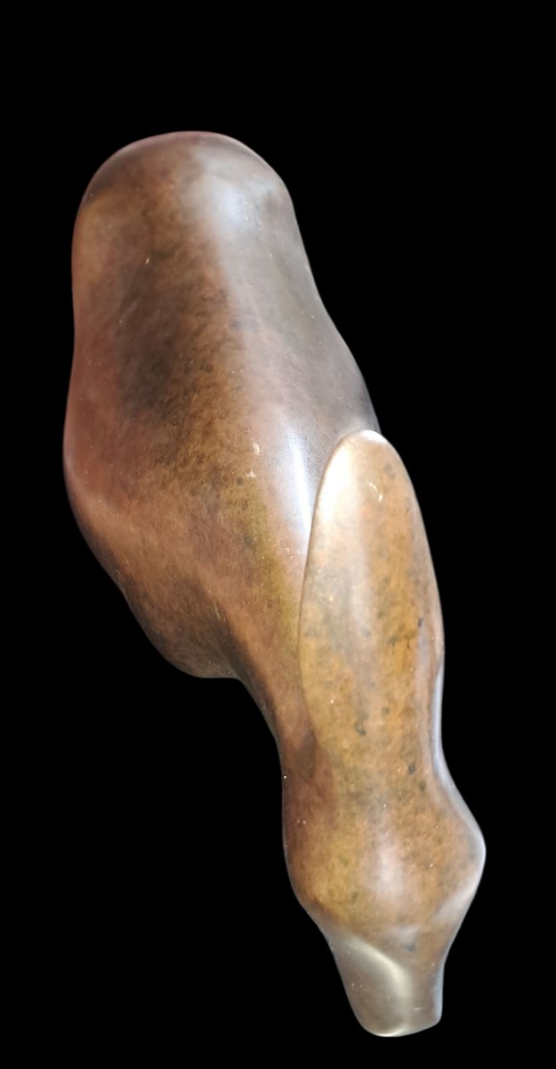 Bronze Donkey By Claude Lhoste-photo-3