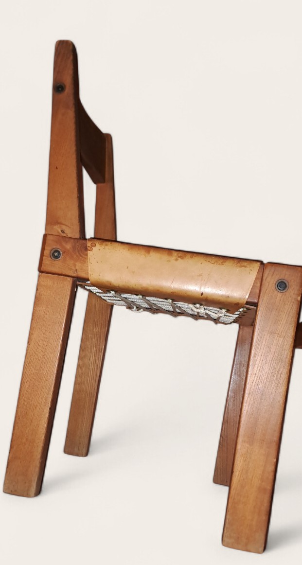 6 Pierre Chapo Chairs, Model S24 -photo-4