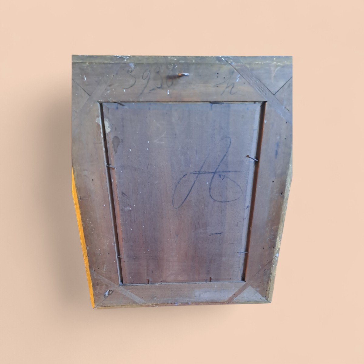 Dutch Chiaroscuro Painting, Oil On Canvas, 19th Century -photo-3