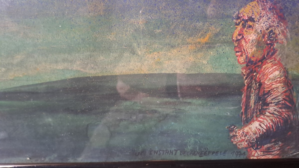 Ensemble de trois gouaches signer éppelè gerard -photo-4