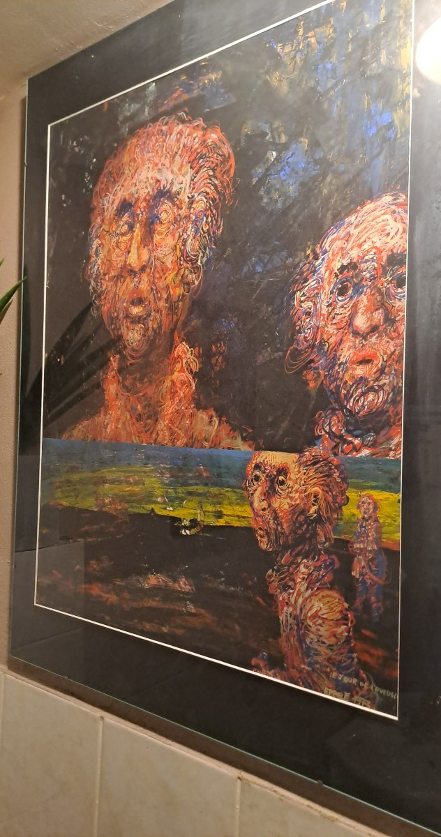 Ensemble de trois gouaches signer éppelè gerard -photo-4