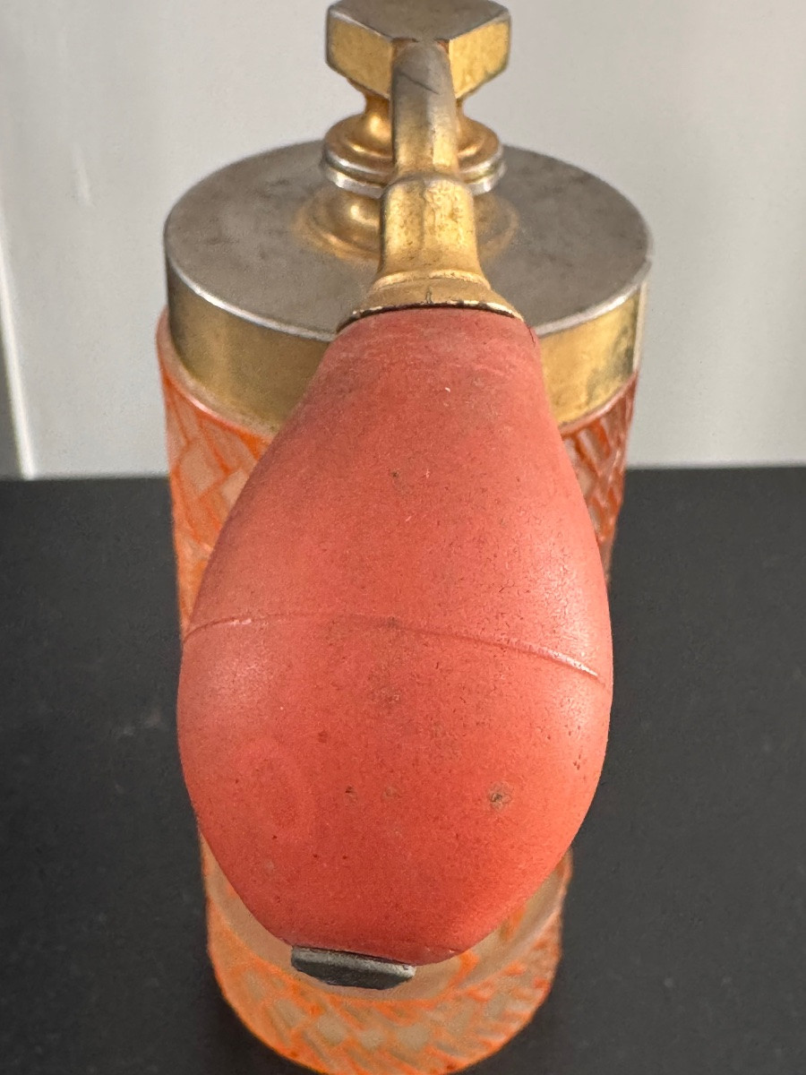 Rene Lalique “egyptian Dancers” Spray Bottle-photo-4