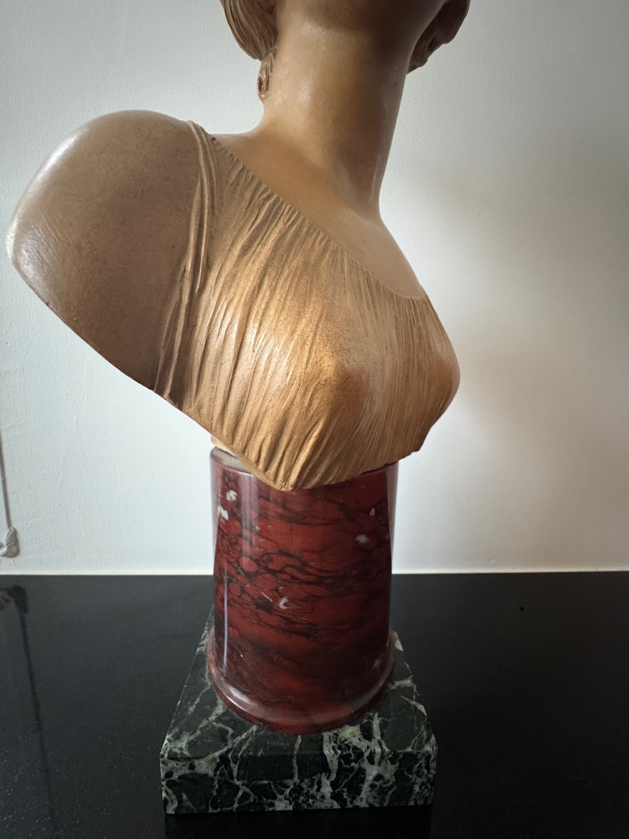 Terracotta Sculpture By Joseph Charles Marin (1759-1834)-photo-2