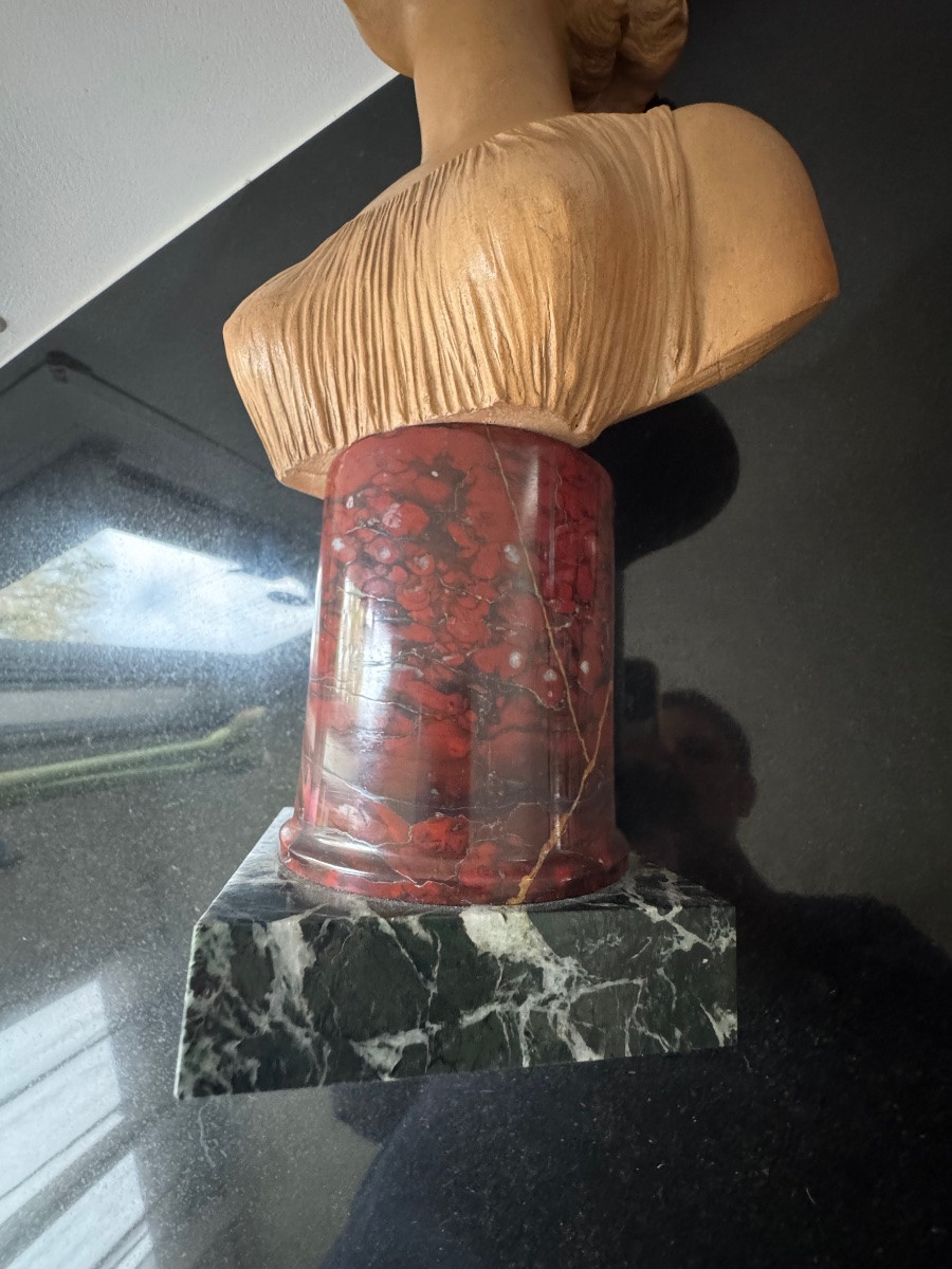 Terracotta Sculpture By Joseph Charles Marin (1759-1834)-photo-1