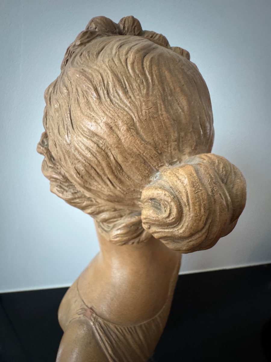 Terracotta Sculpture By Joseph Charles Marin (1759-1834)-photo-3