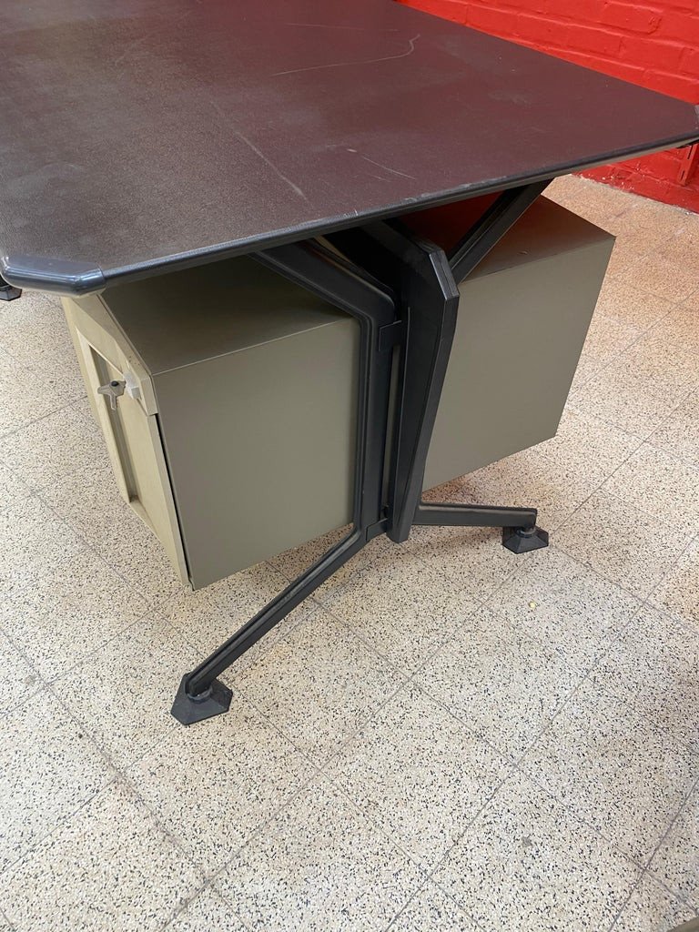 Ensemble De Bureau  Bbr Olivetti Circa 1960/1970-photo-6