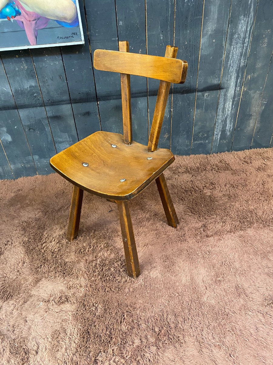 Pair Of Chairs Circa 1950-photo-1