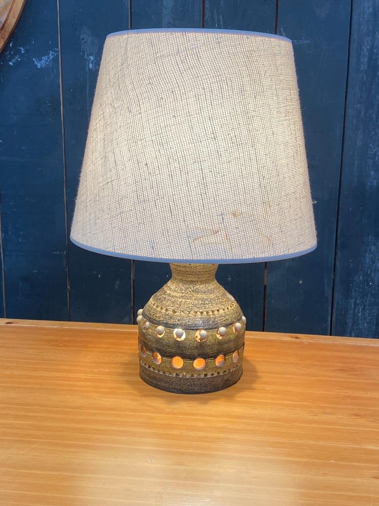 Lampe 1950 En Terre Cuite , Dans Le Gout De Georges Pelletier