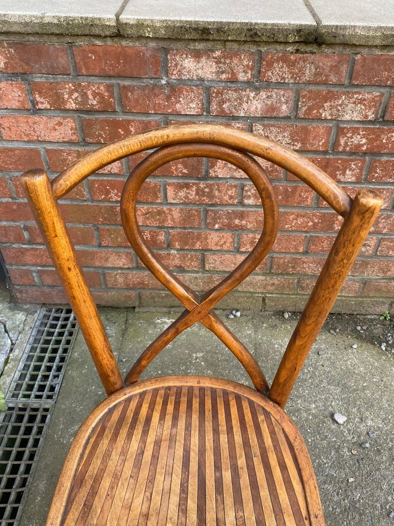 Charming Luterma Chair, Thonet Style, Circa 1930-photo-1