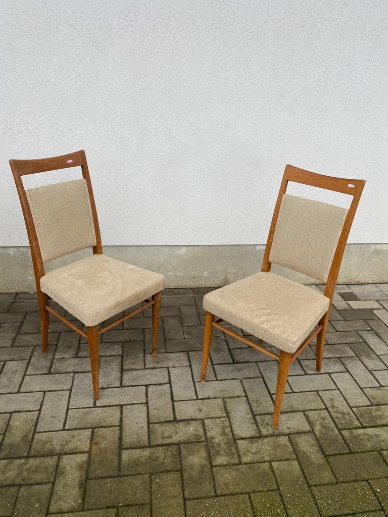 Suite De 6 Chaises Vintage Circa 1950/1960 -photo-4