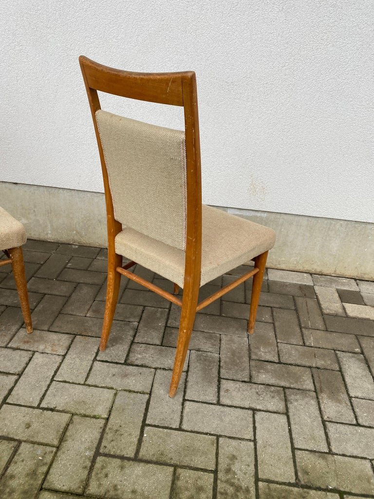 Suite De 6 Chaises Vintage Circa 1950/1960 -photo-7