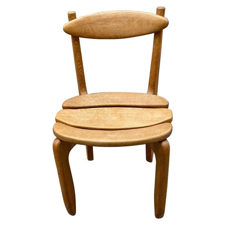 Guillerme Et Chambron Rare Suite Of 10 “thierry” Chairs Edition Vos Maison Circa 1970-photo-1